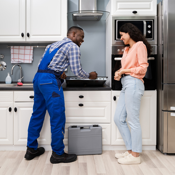 can you provide an estimate for cooktop repair before beginning any work in Rosedale